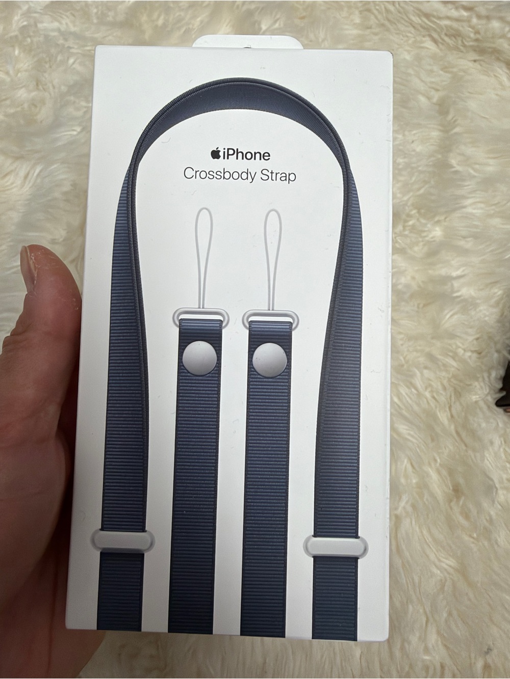 Apple iPhone Crossbody Strap - Midnight Blue